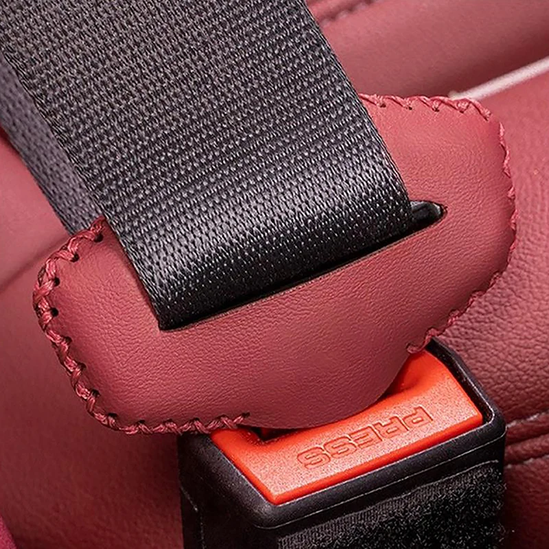 Universal Leather Seat Belt Buckle Protector and Anti-Scratch Cover