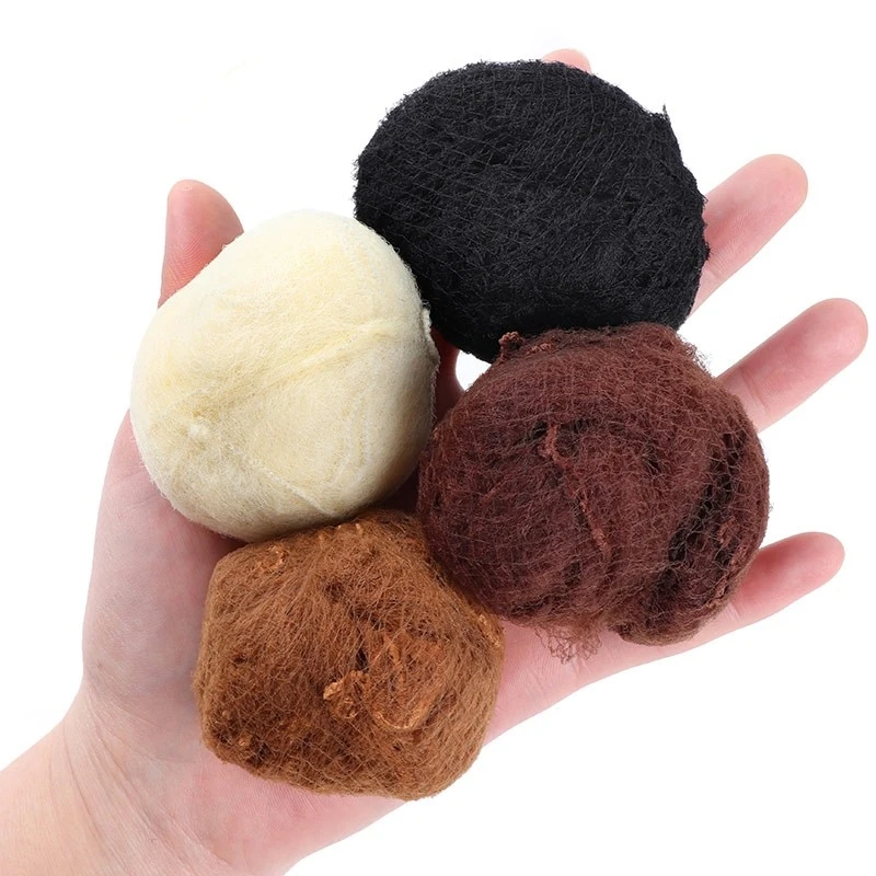 Nylon Hair Net For Bun Hair style 20Pcs