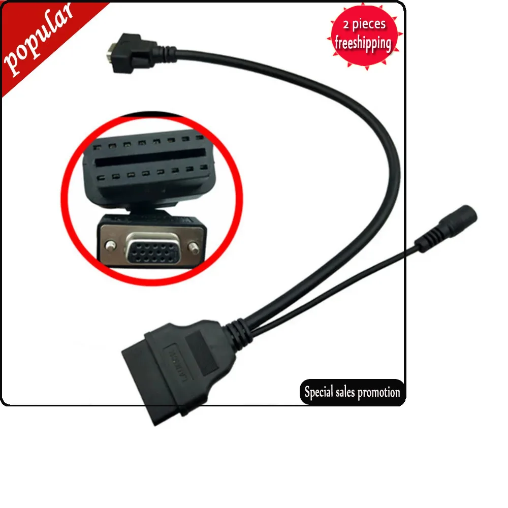 2023 Nuovo Adattatore Connettore Cavo Da Obd A 15Pin Per La Trasmissione Di X431 Pro / Pro3S, X431Pro, Pro3, Iv, 3G, Pad, Bluetooth