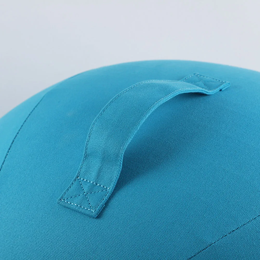 Yoga Ball Cover 65cm Solid Color Cotton Foldable Tear-resistant Exercise Ball Protective Cover Yoga balls protect Accessories