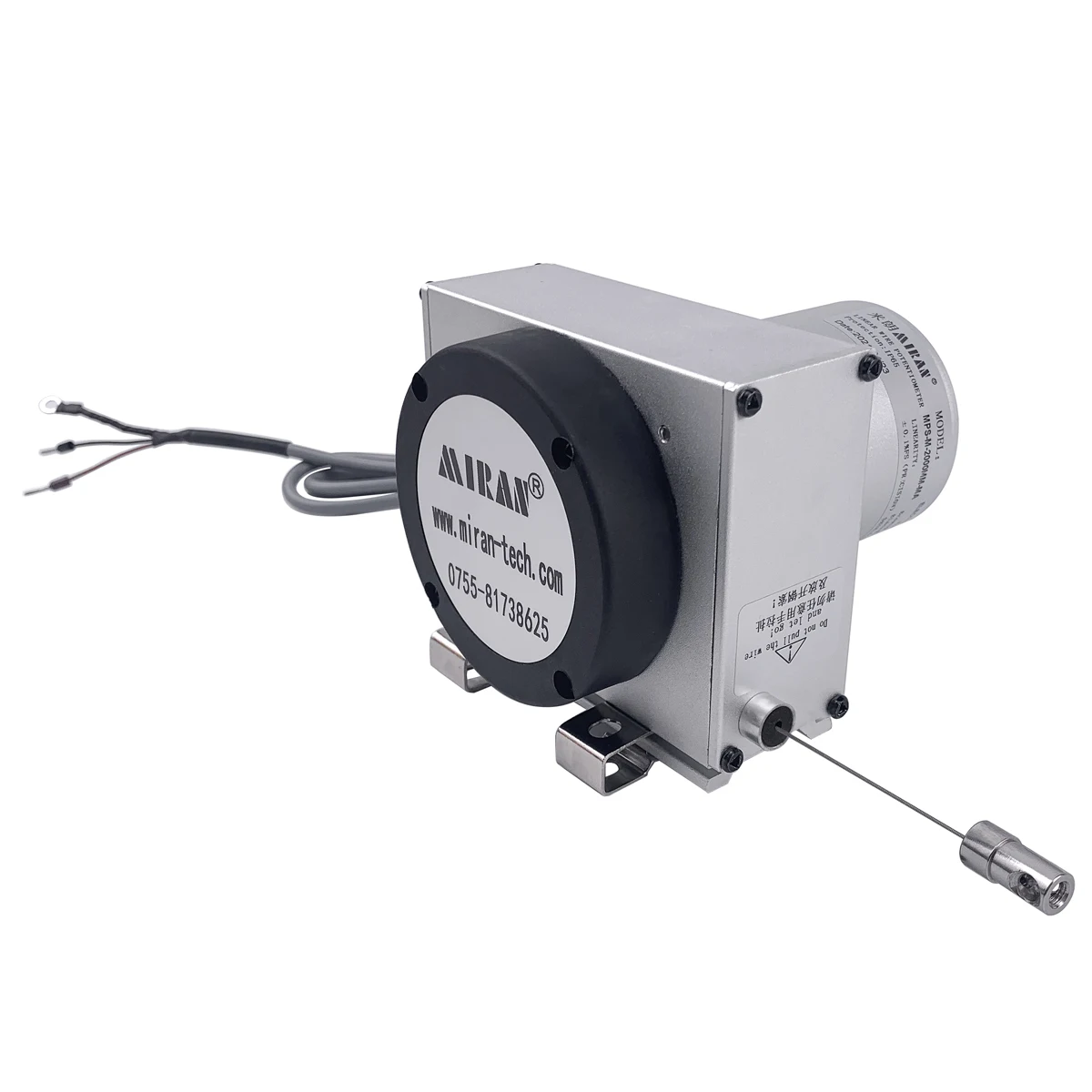 

Miran 3000mm draw wire position sensor analog potentiometer absolute rotary encoder