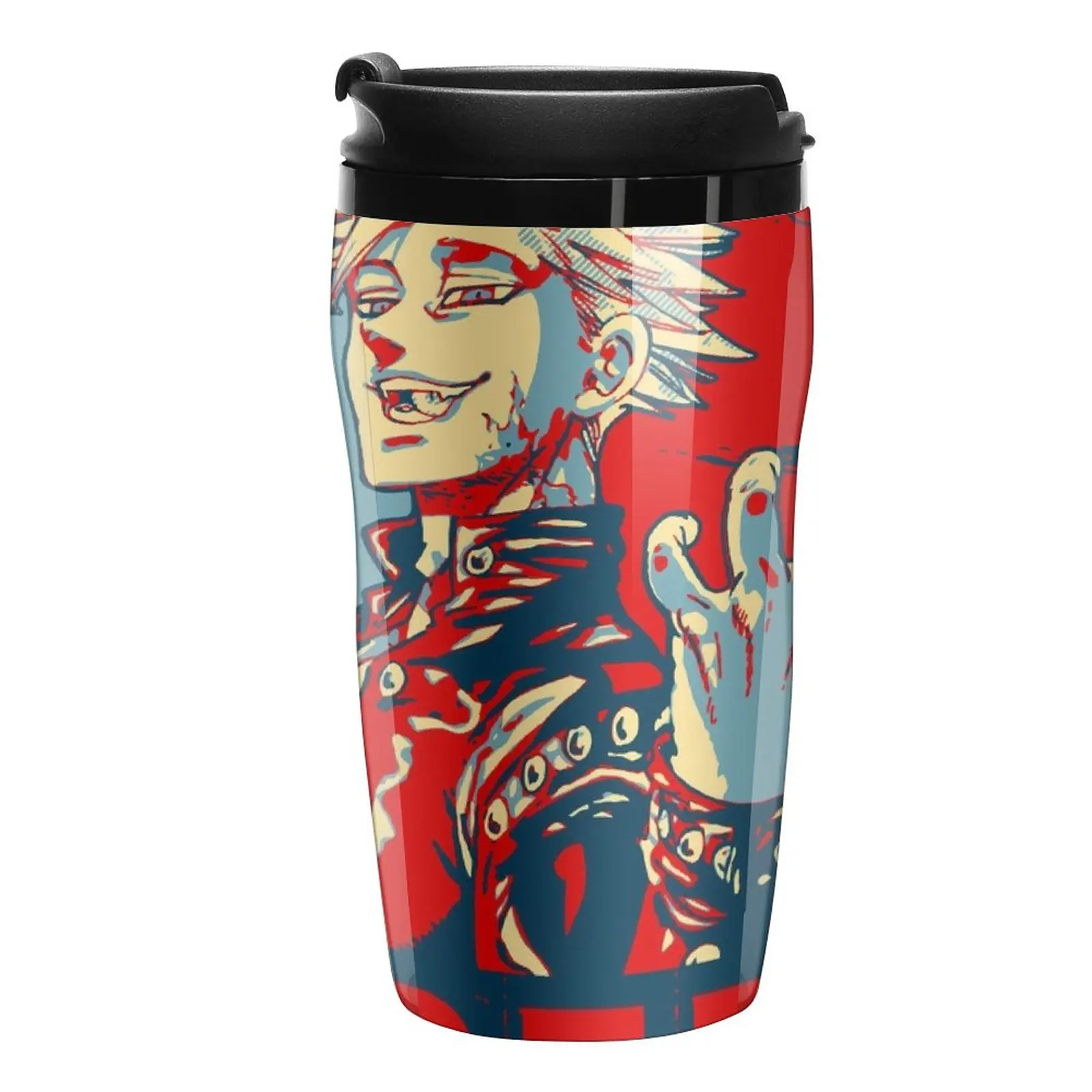 

New Seven Deadly Sins Anime Ban Greed Travel Coffee Mug Coffee Mugs Creative Thermal Cup For Coffee