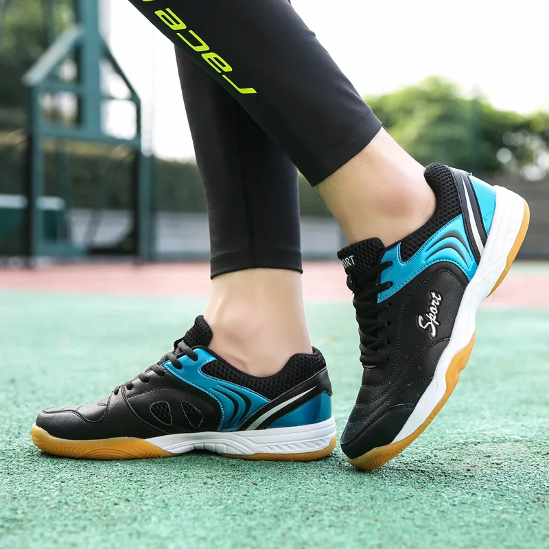 Professional Table Tennis Shoes Men's and Women's Comfortable Badminton Shoes Outdoor Tennis Men's Table sports shoes
