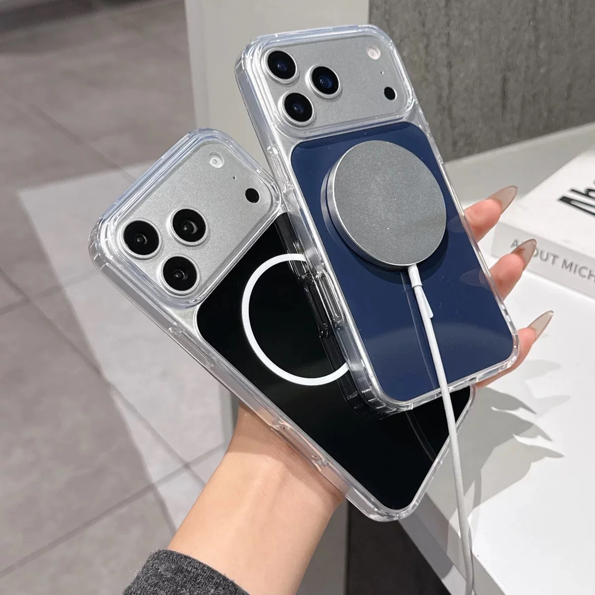Fashionable Magnetic Charging Phone Case with MagSafe Compatibility