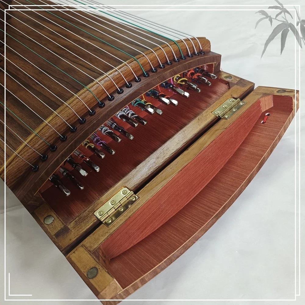 100cm Mini Guzheng 21 String Handmade Paulownia Wood Portable Guzheng Beginner Guqin Traditional Chinese Musical Instrument Gift