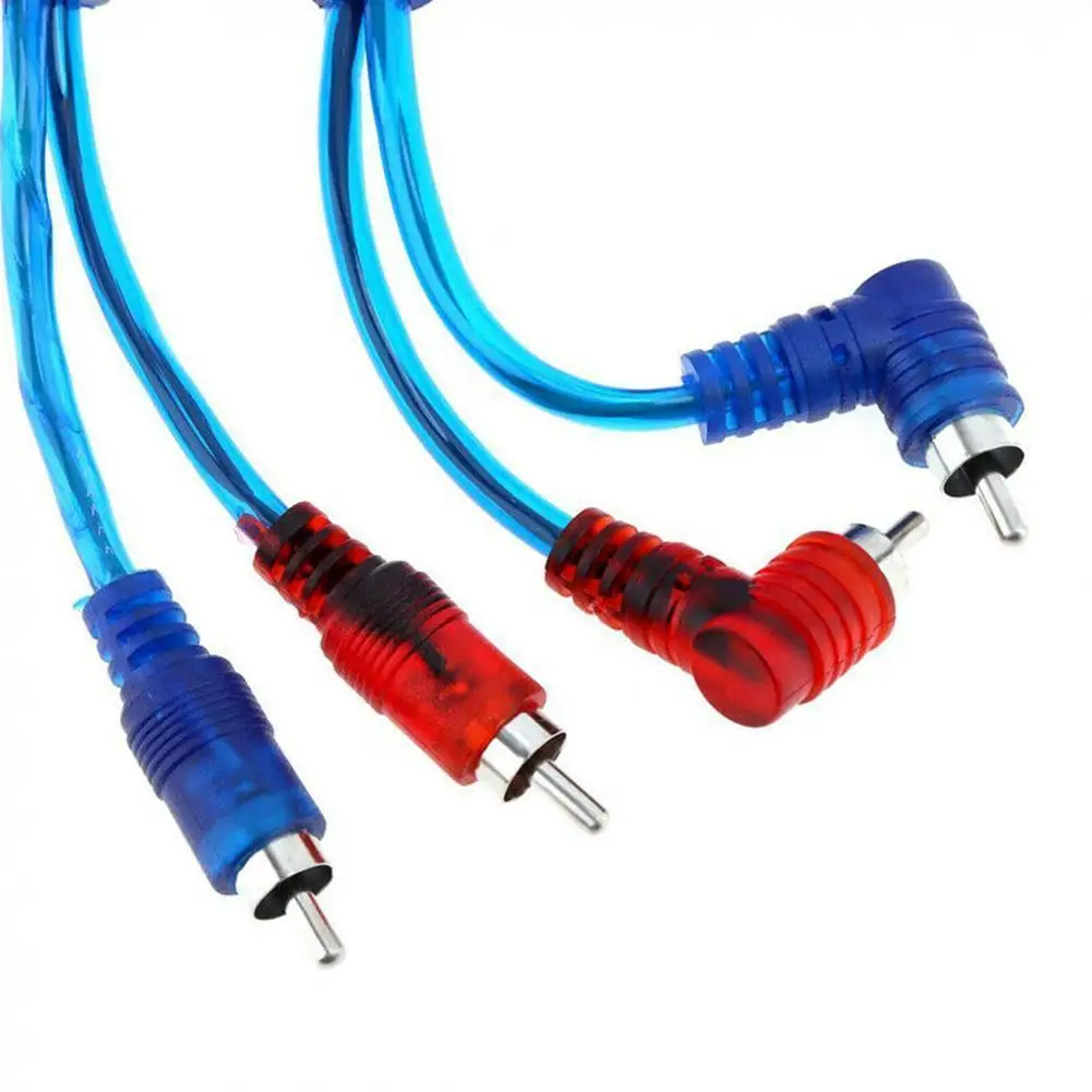 Audio signal cable Car accessories cable Audio cables 60 AMP Fuse Holder 8GA Power Cable Subwoofer Speaker Car Audio Wire Wiring Amplifier Installation Wires RCA Power Cable Fuse Kit