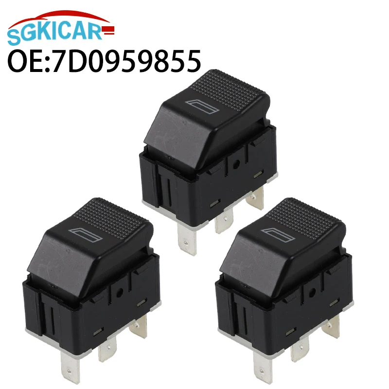Car Electric Master Window Switch Glass Lifter Button for Volkswagen Transporter