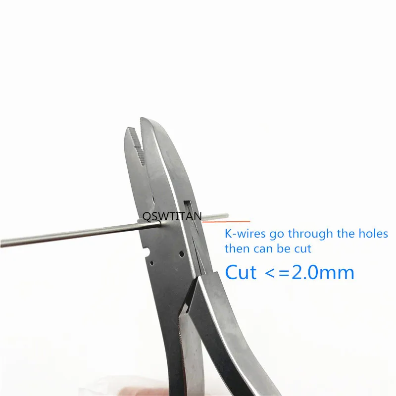 Veterinary Surgical Instruments Orthopedic Instruments Orthodontic Tools Set Orthopedic Wire Cutter Bending Forceps for Multifunctional Kirschner Wire Bone Scissors Veterinary Orthopedic Bending Pliers