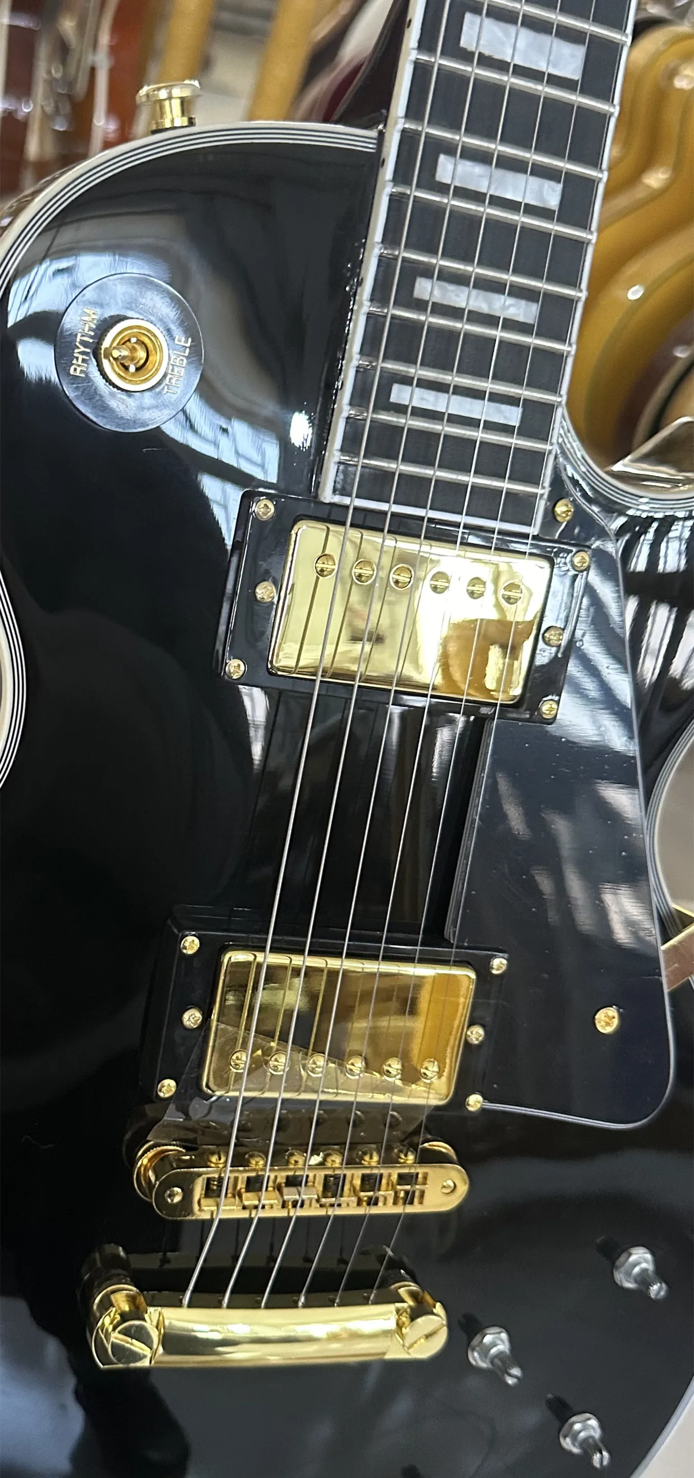 electric guitar ebony fingerboard+fingerboard binding gold accessories imported paint quick shipping free electric guitar electric guitar kit