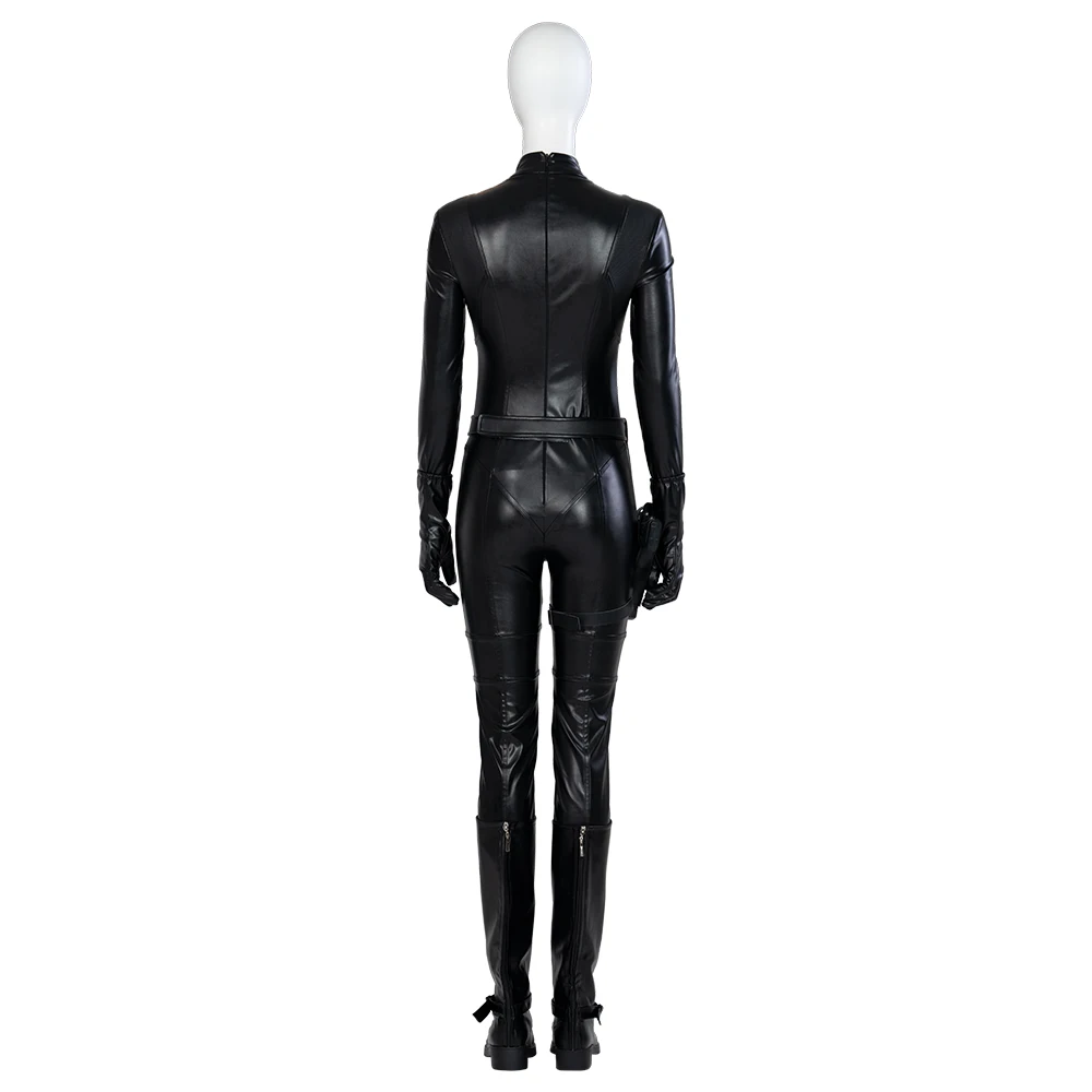 G.I. Joe: Rise of Cobra Cosplay Sexy Black PU Leather Jumpsuit for