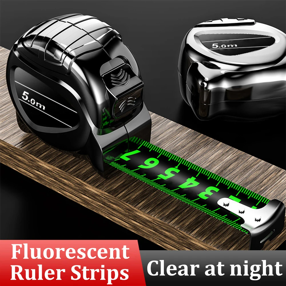 5m-7-5m-10m-Fluorescent-Steel-Tape-Measure-Meter-Woodwork-Ruler-High ...