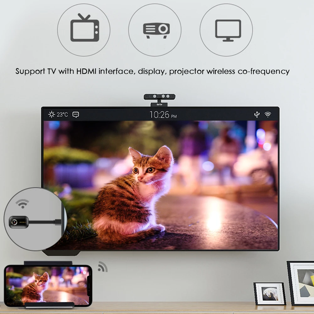 Mirascreen DLNA ÷ TV ƽ ̶ĳƮ  ÷  ù, IOS ȵ̵ , G9 ÷, 2.4G, 5G, 4K