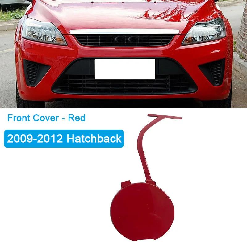 Tapa De Gancho De Remolque Para Ford Focus MK3 (2012-2014) - Plástico OE BM5117A989, Fácil Instalación