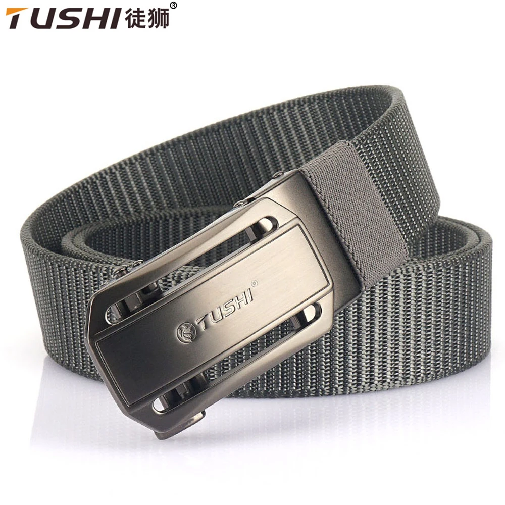 TUSHI New Sports Nylon Belt Men Women Fashion Canvas Belts Male Design Outdoor Waistban Designs Tactical Belt Military Belt cukup 2022 new design men s quality blue nylon belts smooth zinc alloy buckle metal male canvas belt for men cbck196