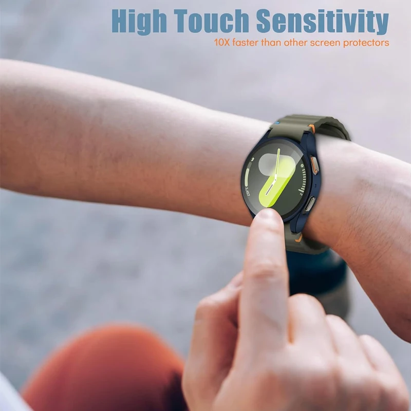 Case Samsung Galaxy watch 7 44mm 40mm Screen Protector All-around Bumper Shell Soft TPU Protective Galaxy watch FE Cover watch screen protector case watch accessories watch screen protector watch case watch protective case watch cover watch protective cover tpu protective case bumper protective case