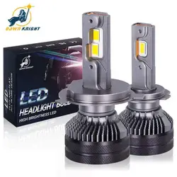 High-Performance Dual Copper Tube LED Headlight Bulb - 110W 4300K/3000K Car Lighting Solution - 9012(HIR2) (6000K Cold White)