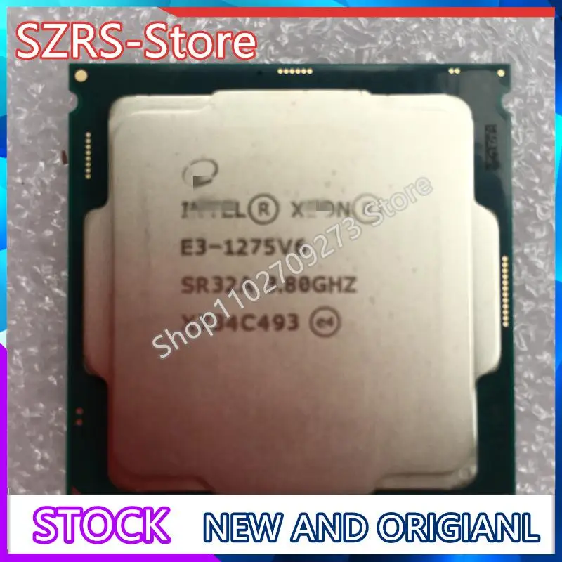 

E3-1275V6 Original E3 1275V 6 CPU 3,80 GHZ Quad-Core 8MB E3-1275 V6 процессор LGA1151 E3 1275 V6 Бесплатная доставка