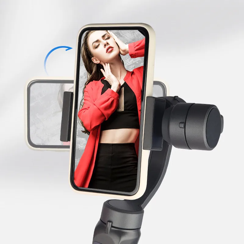 Handheld H4 3 Axis Gimbal Stabilizer Anti-shake Smartphone Stabilizer for Cellphone Action Camera for Vlogging Live Broadcast