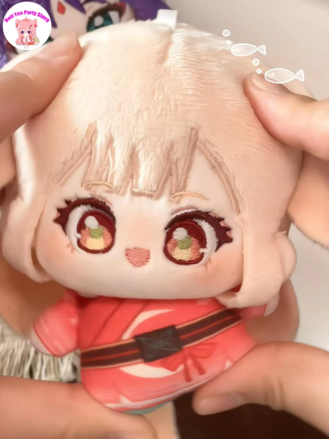 새로운 애니메이션 코스믹 프린세스 카구야 사카요리 이로하 카구야 10CM 코튼 인형 플러시 장난감 누누 바디 펜던트 인형 선물 플러시 인형