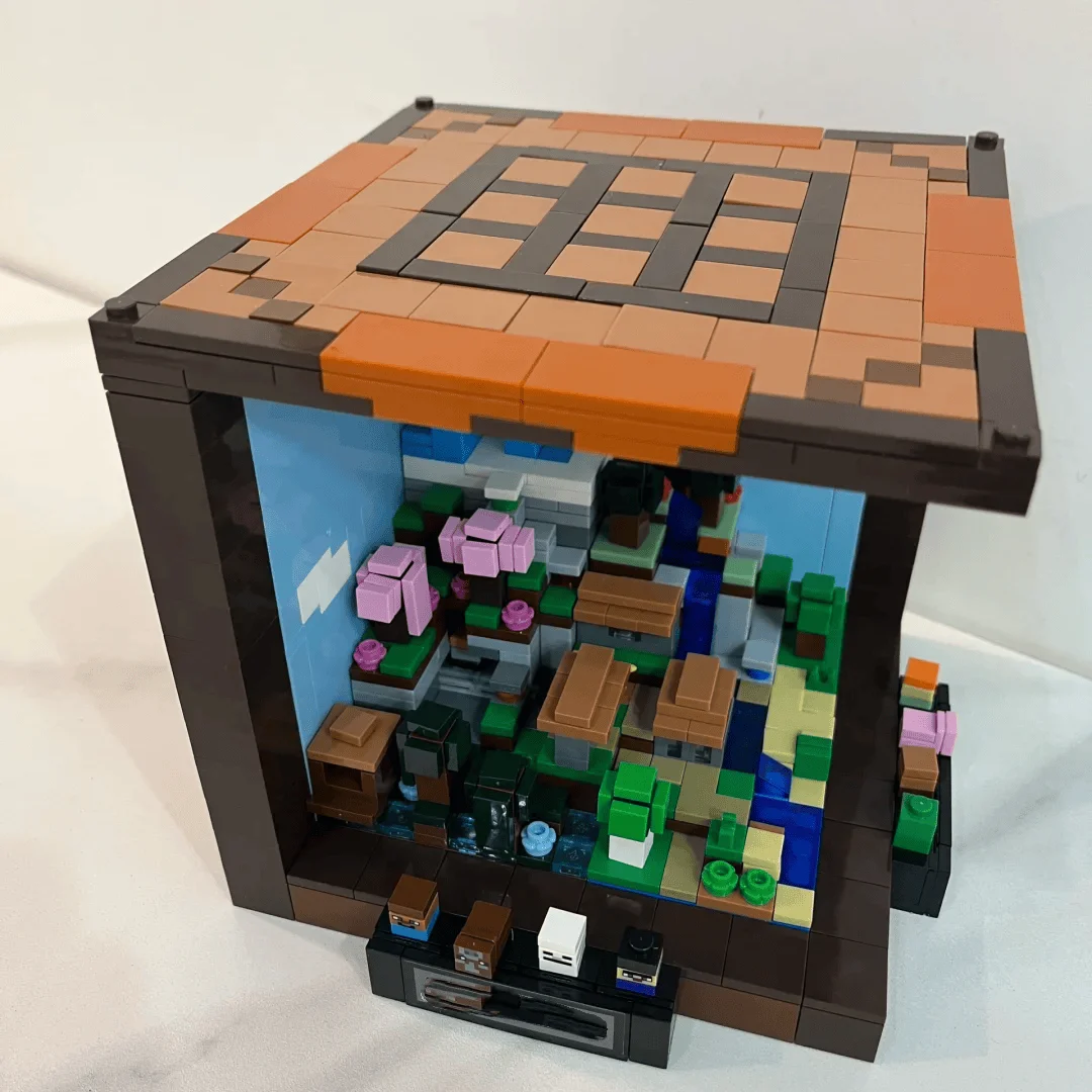 2025 MOC new The Crafting Table work building blocks home decoration toys for adults birthday Christmas gifts 4