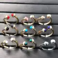 Rose gold and black