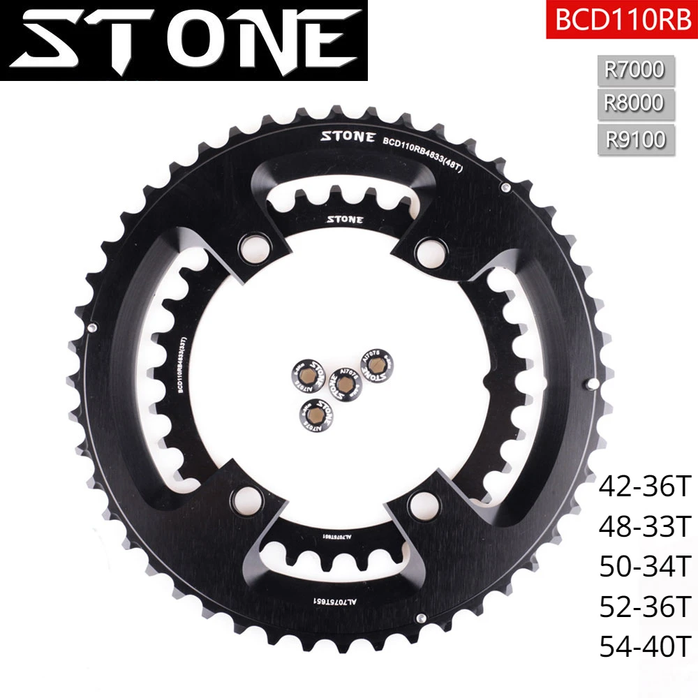 Wolf Tooth Components Shimano Chainring (Black) (XT 8000/SLX M7000