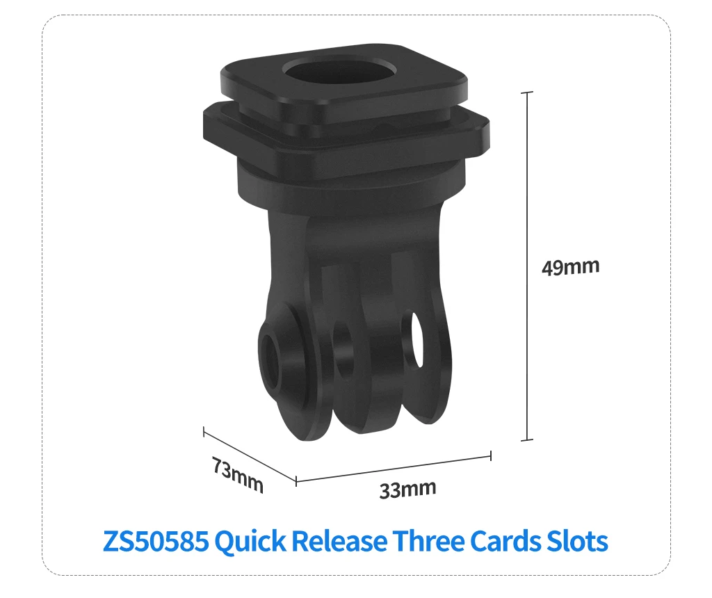 Stativadapter, Kaltschuhhalterung, Kugelkopf, 1/4 Zoll ARRI, Anti-Lose, Schnellverschluss, 360 drehbar, für GoPro 13 12 Flash-Mikrofon-Monitorhalter – Detail 36