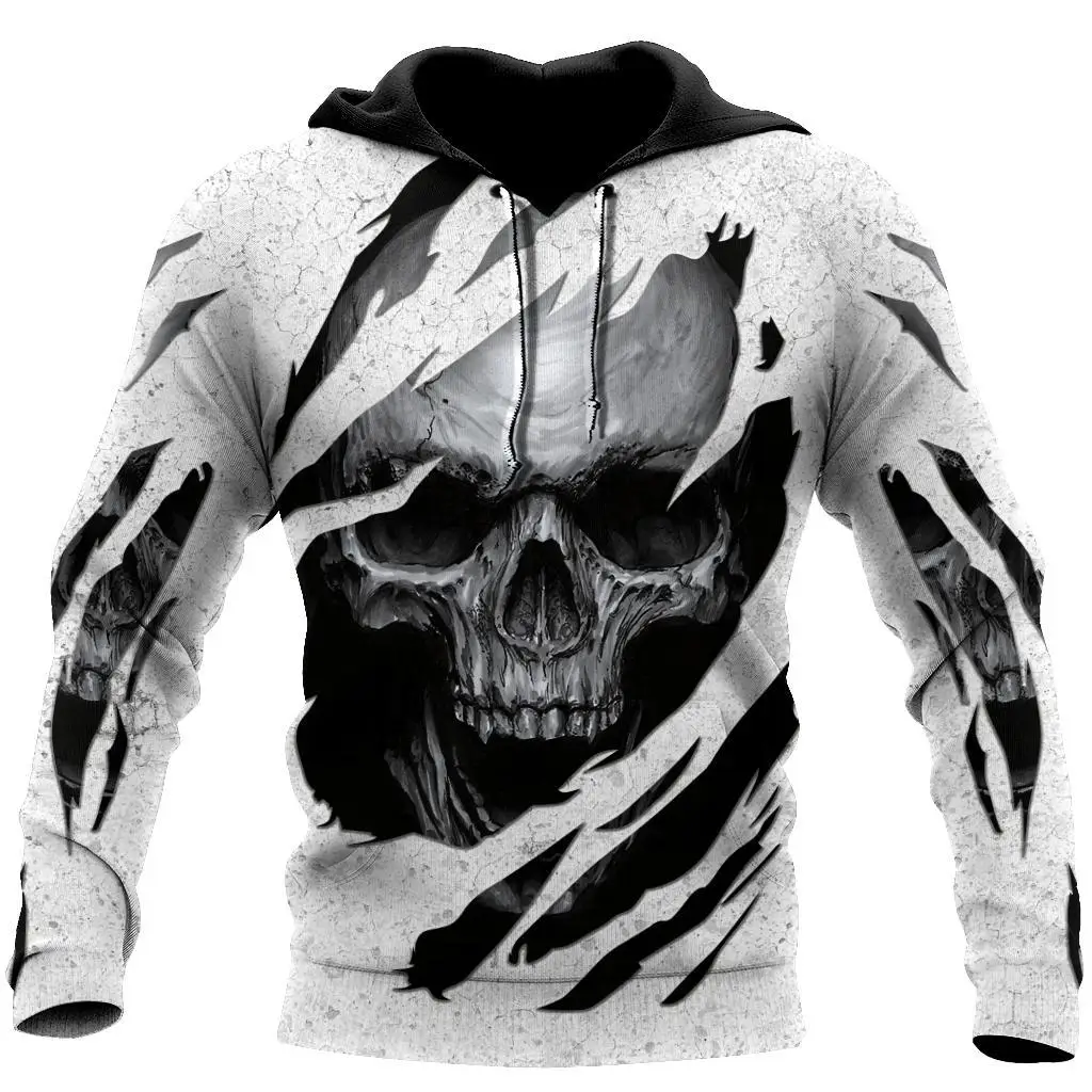 

Men Casual Hoodie Trippy Skull 3D Print Hoodies Man Harajuku Pullover Women Hood Sweatshirts Zipper Jacket Unisex New Streetwear