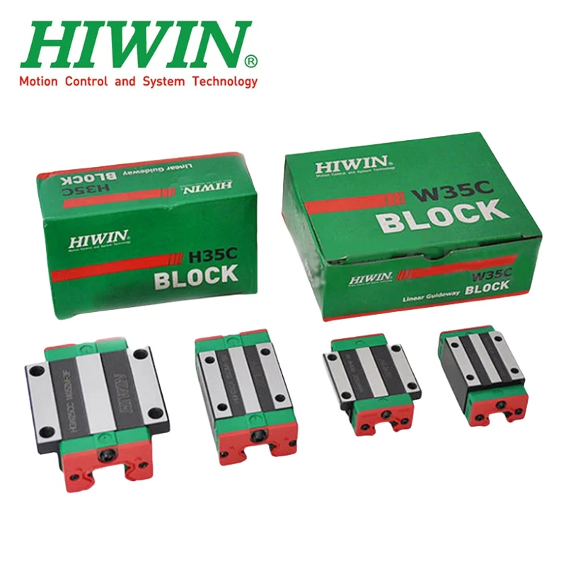 original Hiwin linear block HGH15CA HGH20CA HGH25CA HGH30CA HGH35CA HGW15CC HGW20CC HGW25CC HGW30CC HGW35CC CNC router parts
