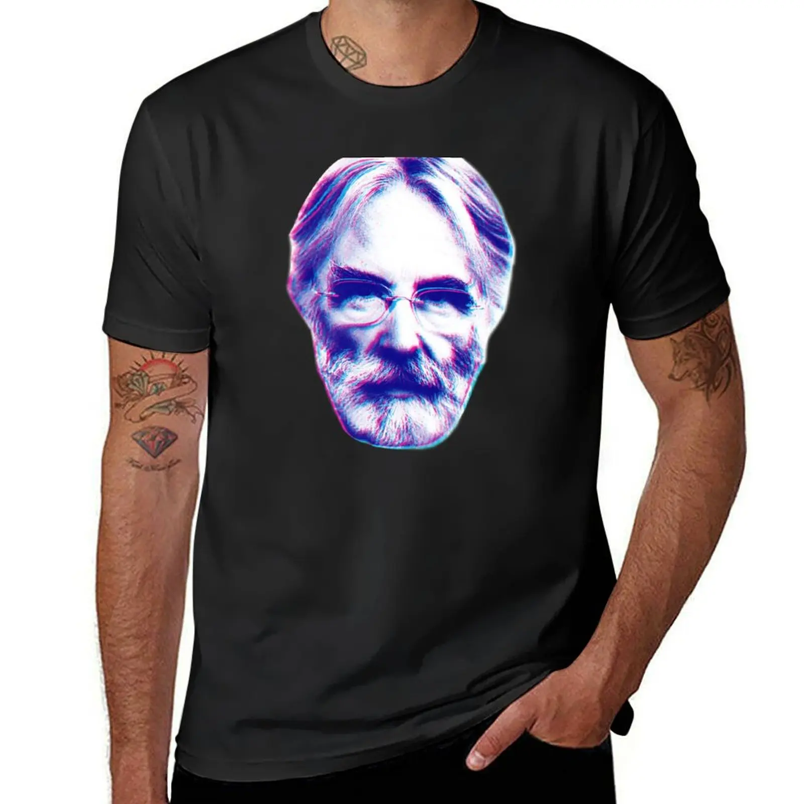 haneke T-Shirt aesthetic clothes summer tops blacks oversizeds T-shirts for men cotton