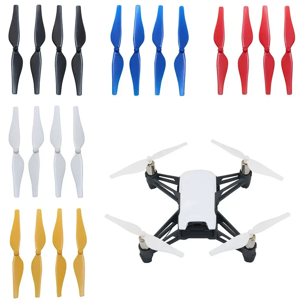 

8Pcs For DJI TELLO Propeller Part 2 Quick-release Propellers for RYZE TELLO EDU Drone Accessories LightWeight Replacement Parts