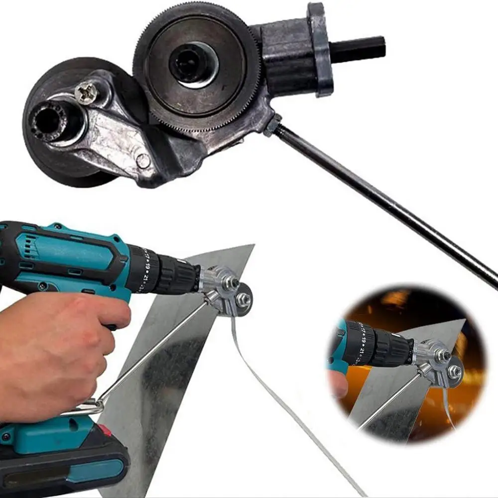 Electric Drill Plate Cutter Drill Attachment Tin Snips Multi