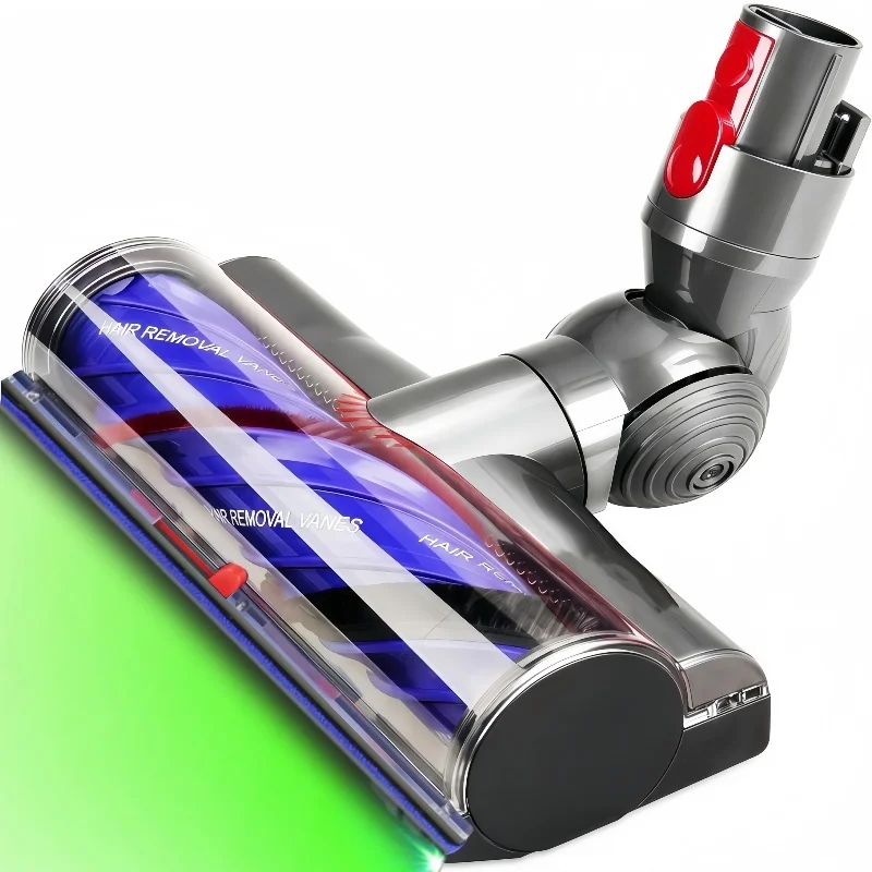 ראש החלפה תואם למכונת ניקוי Dyson V10 V11 V7 V8 V15 עם תצוגת אבק LED ישירה