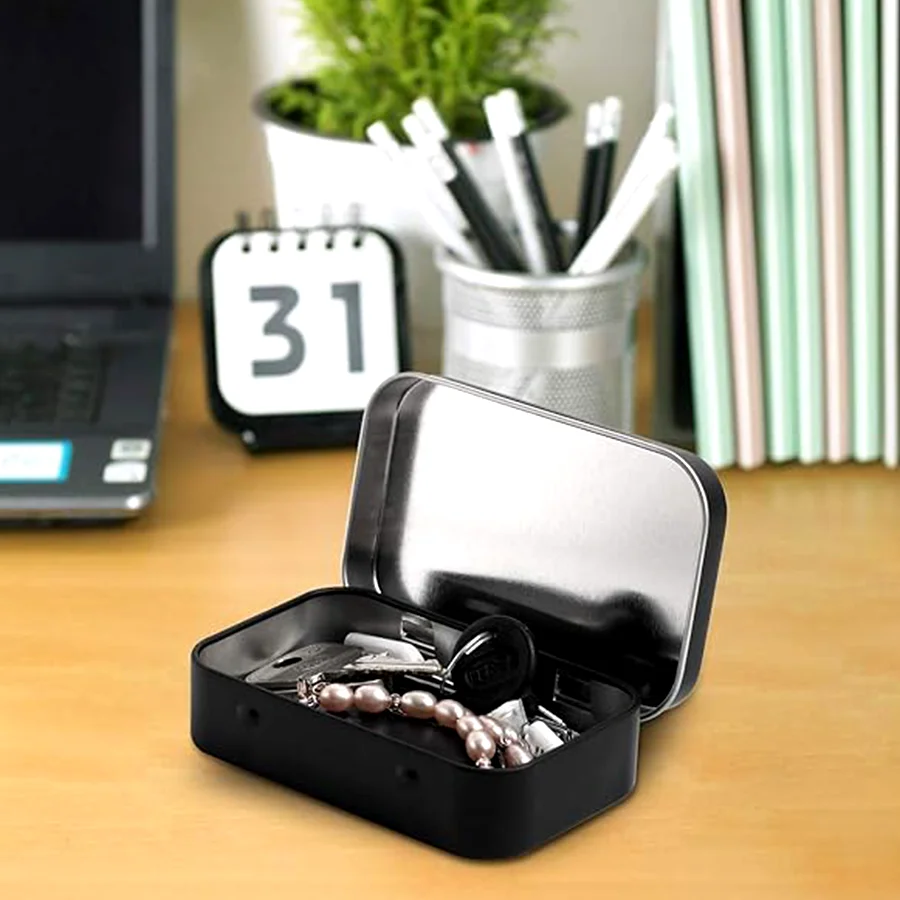 맞춤형 금속 주석 상자 도구, 담배 동전 사탕 열쇠, 명함 약 보석 보관 상자, 화장품 용기, 차 캔, 10 개