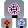 Collision Barrier Cattle Fence Lamp LED Front Bumper Light for Tamiya 1/14 RC Truck Volvo 56360 56362 56375 Tractor Trailer Part 6