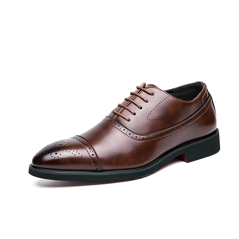 knee length dresses for ladies Paul Parkman Men's Black Leather Derby Shoes (ID#34DR-BLK) EU 43