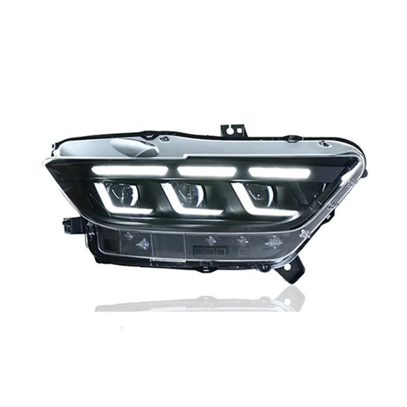 

Upgrade Headlamp For Ford Mustang 2015 2016 2017 2018 2019 2020 2021 2022 Head light Full LED Dynamic Turning Signal headlights