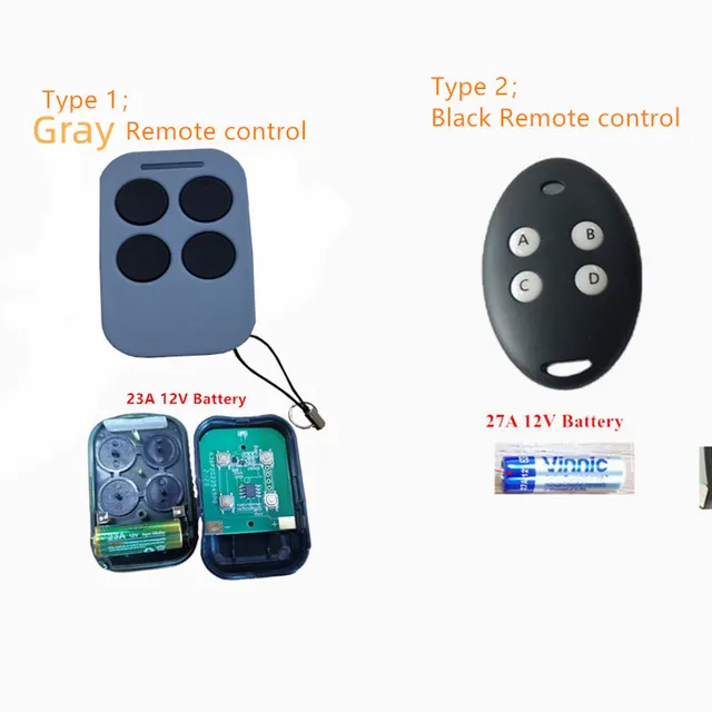 Remote controls for chisung swing gate opener operator 433.92Mhz Remote Keys Contoller 6