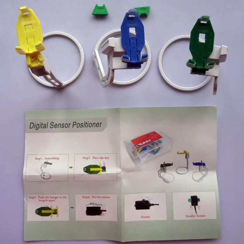 

3Pcs/Box Dental X-Ray Sensor Locator/Intraoral Sensor Positioner 3pcs/set for Dental Xray Sensor Imaging Photos Position Holding