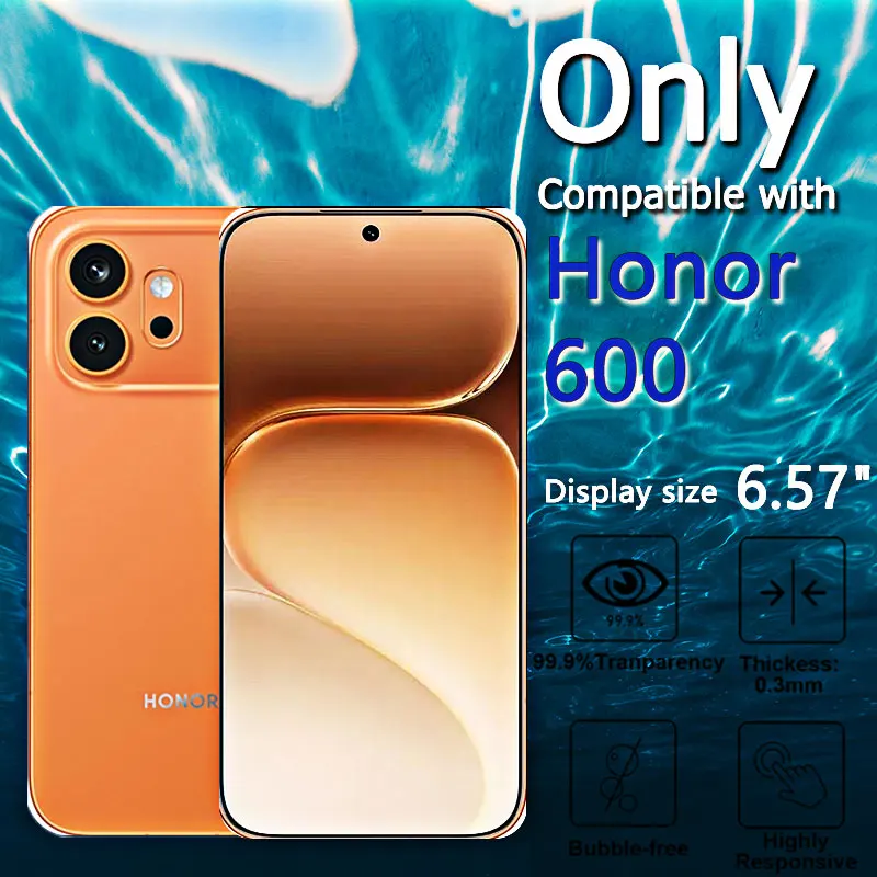 Premium 9H Tempered Glass Screen Protectors - Full Cover, Anti-Scratch, Fingerprint Resistant