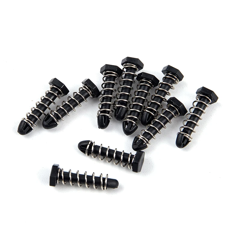 17.6mm Plastic Nail Southbridge Northbridge Cooling Fan Plastic Spring Clips Secure The Heat Sink 10pcs CPU Cooler Mounting Clip