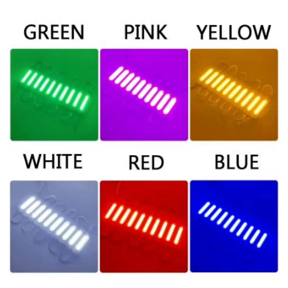 10 Luci LED Esterna 24V Per Auto E Camion - Indicatori Laterali E Stop Posteriori Impermeabili