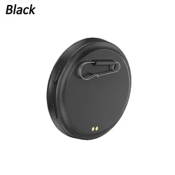 Animated DIY Digital Display Badge with Customizable Images and Phone App Control (Black)