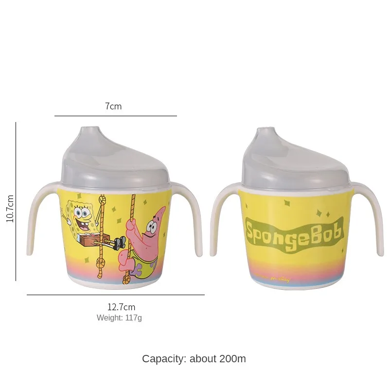 SpongeBob Patrick Water Bottle Anime Figure Travel Bottles Printed Bottles  Mr.Krabs Cartoon Cute Water Jug Boys Girls Gifts - AliExpress