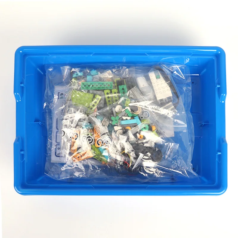 NEW 280PCS Parts WeDo 2.0 Robotics Construction Core Set Building Blocks Compatible with 45300 Scratch 3.0 Educational DIY Toys 4