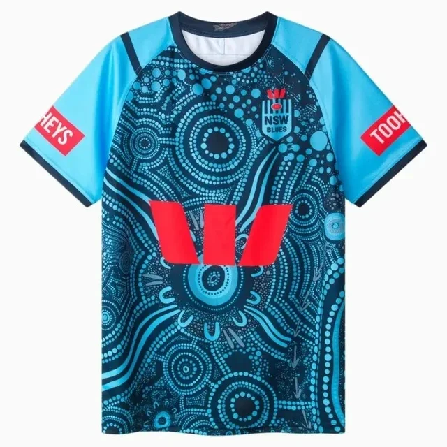 NSW Blues Men's Home Jersey /24 NSW BLUES STATE OF ORIGIN JERSEY RUGBY TRAINING JERSEY SHORTS size S-5XL