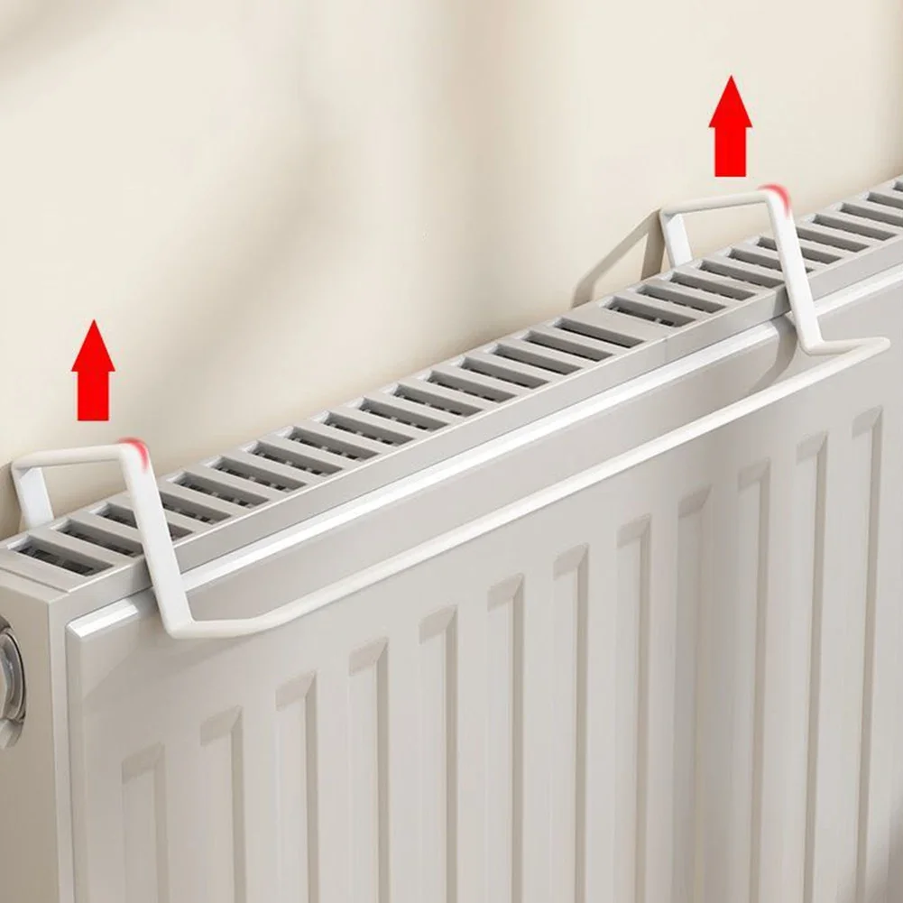 Radiator Towel Rail Heating Towel Cloth Hanger Storage Holder No Hole Punch Socks Drying Hanging Rack Home Improvement Parts 1