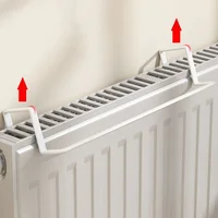Radiator Towel Rail Heating Towel Cloth Hanger Storage Holder No Hole Punch Socks Drying Hanging Rack Home Improvement Parts 1
