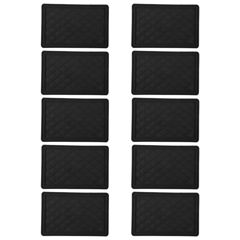 

10Pcs Car Anti-Slip Mat Car Mobile Phone Anti-Slip Mat Car Decoration Anti-Slip Mat Supplies