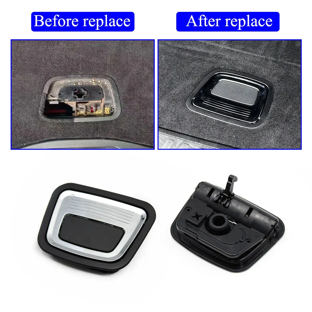 GL ML GLE GLS B C GLC CLA GLA Car Trunk Tail Cover piastra inferiore Mat pavimento tappeto maniglia accessori Auto per Mercedes Benz  34